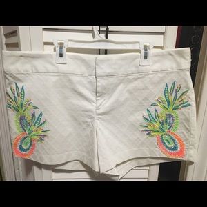 Lilly Pulitzer pineapple shorts